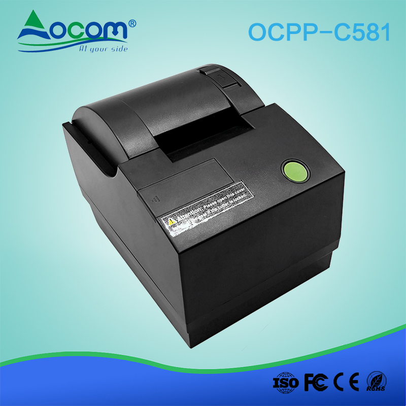 OCPP-C581 USB Wifi auto cutter pos druk pokwitowań drukarka termiczna 58 mm