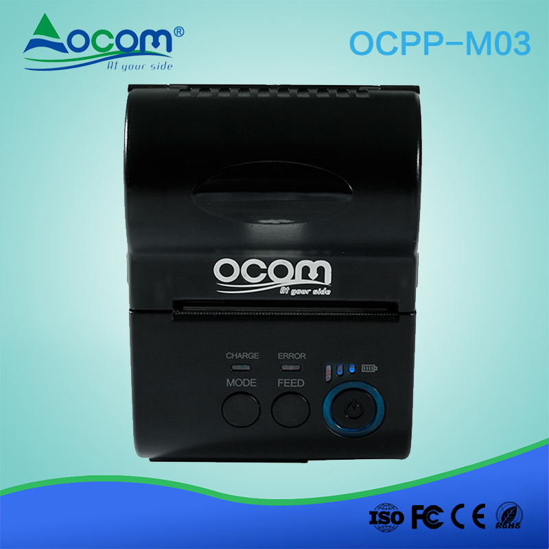 OCPP-M03 China Fábrica 58mm Mini Impressora De Recibo Térmica Portátil Bill