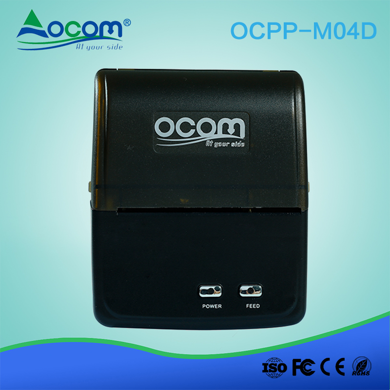 OCPP-M04D Impresora portátil de matriz de punto móvil Bluetooth pequeña