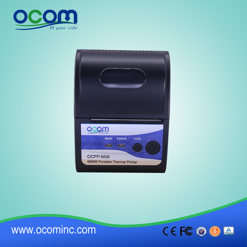 OCPP -M06 58mm mini bluetooth thermal printer for thermal receipts