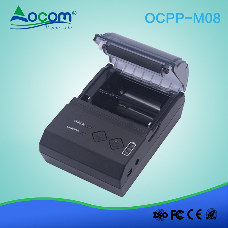 OCPP-M08 58mm portable thermal receipt printer pos android mobile bluetooth printer