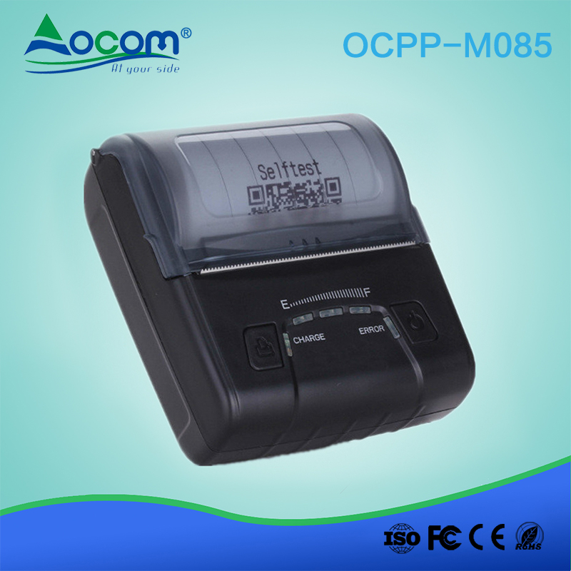 OCPP-M085 80mm mini przenośna drukarka pokwitowań termicznych