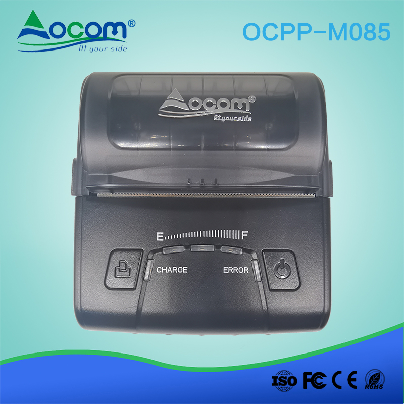 OCPP-M085 Wireless Receipt Printer Mini Portable 80mm Bluetooth Thermal Printer For Android IOS