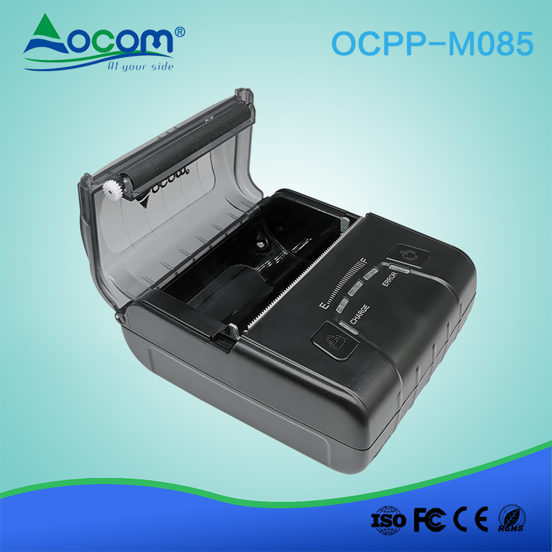 OCPP-M085 Wireless Receipt Printer Mini Portable 80mm Bluetooth Thermal Printer For Android IOS