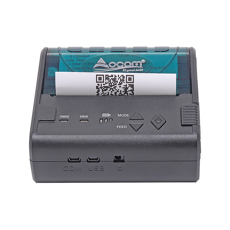 OCPP -M086 Mini macchina da stampa per etichette Bluetooth con etichetta Android da 3 pollici