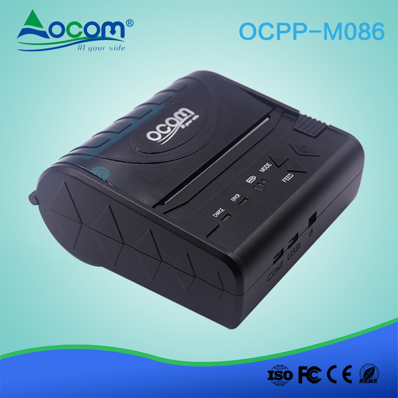 OCPP - M086 Drahtloser tragbarer 80-mm-Bluetooth-Thermodrucker für Android IOS