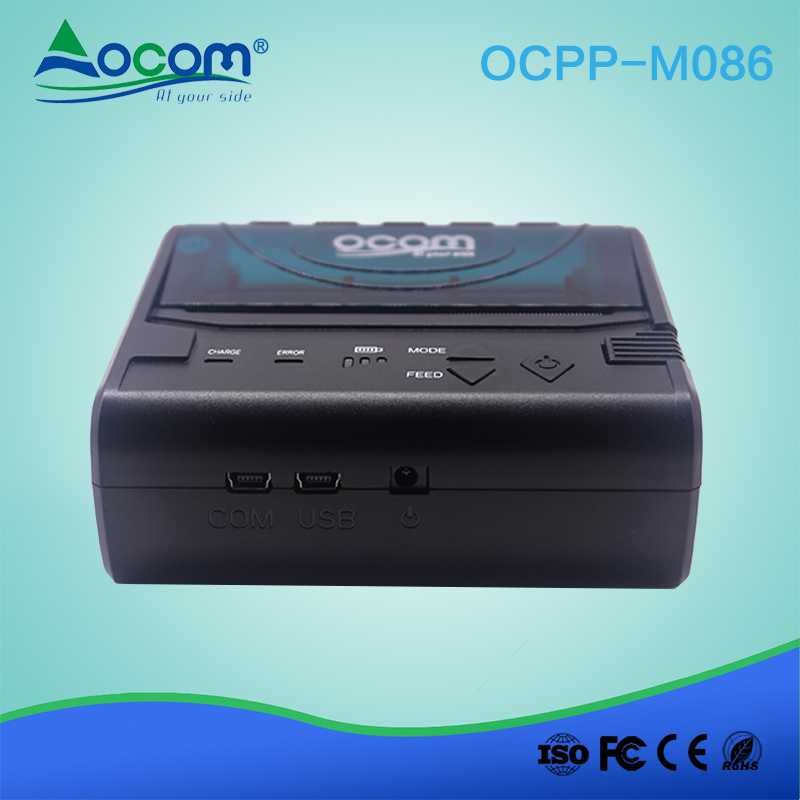 OCPP- M086 Wireless Android IOS Handheld Portable 80mm Bluetooth Thermal Printer