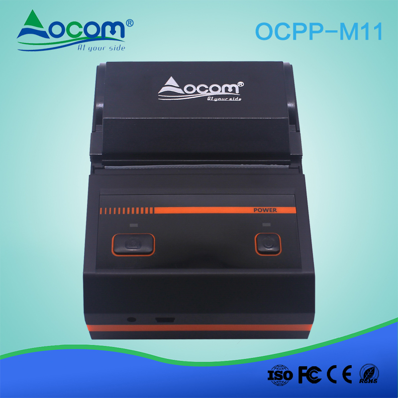 OCBP-M11 2-calowy 58mm Mini drukarka etykiet z kodem kreskowym z interfejsem USB i Bluetooth