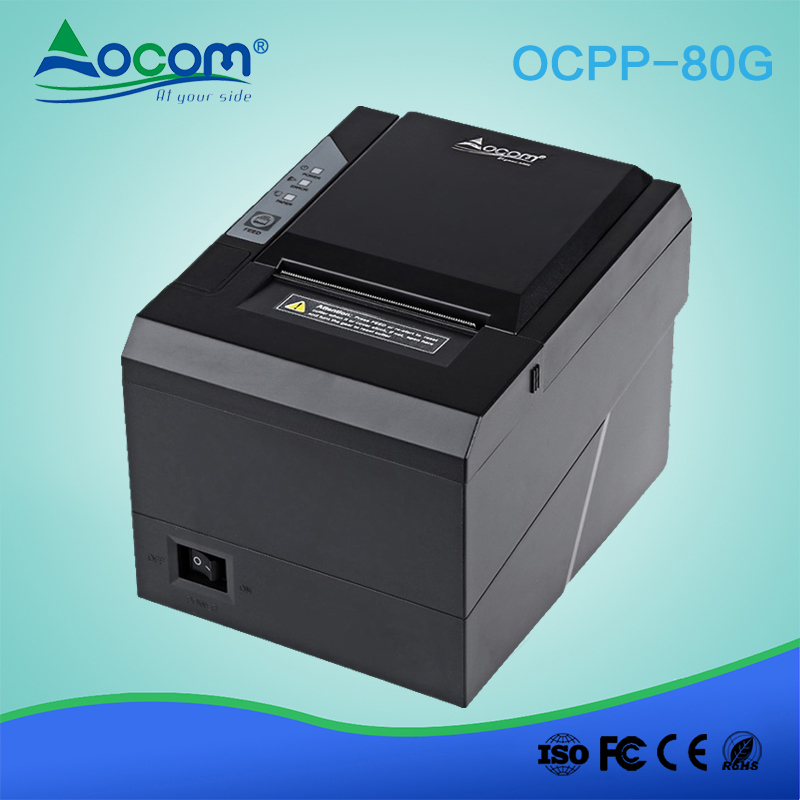 OEM Desktop Wall-mounted 80mm Thermal Printer with Auto Cutter