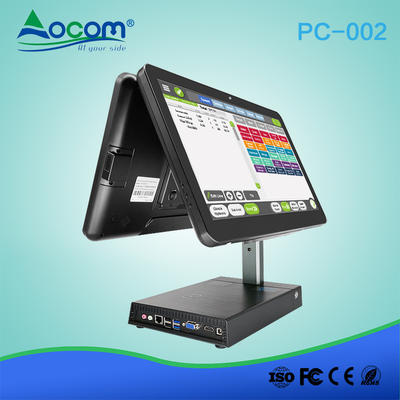 PC-002 High Speed ​​Photo Doc OCR Scanner Self Serve Kiosco de gestión de visitantes