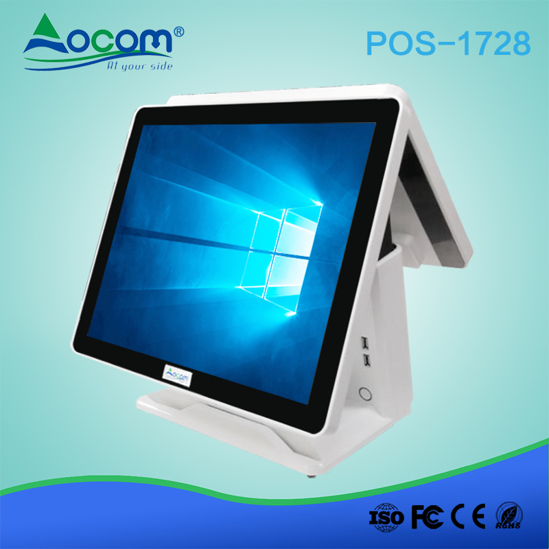 POS-1728 17inch Cash Register Restauran Windows Touch Screen POS System
