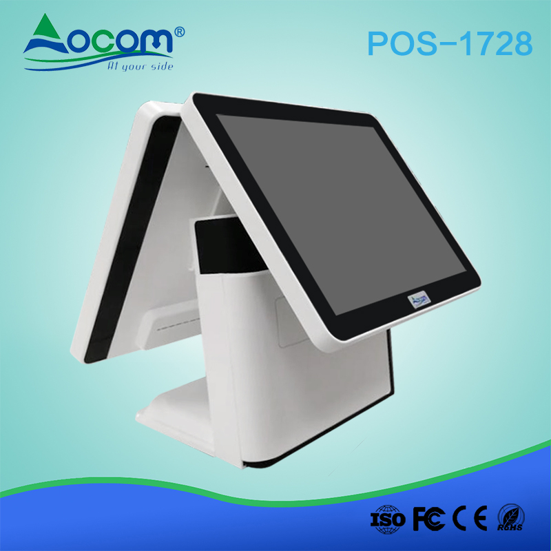 POS-1728 Telecom operator Equipment 17inch All in One Touch POS Systems
