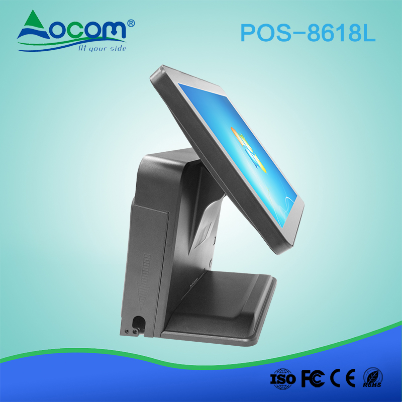 POS -8618L Negozio di frutta touchscreen capacitivo tutto in un sistema pos per la vendita al dettaglio