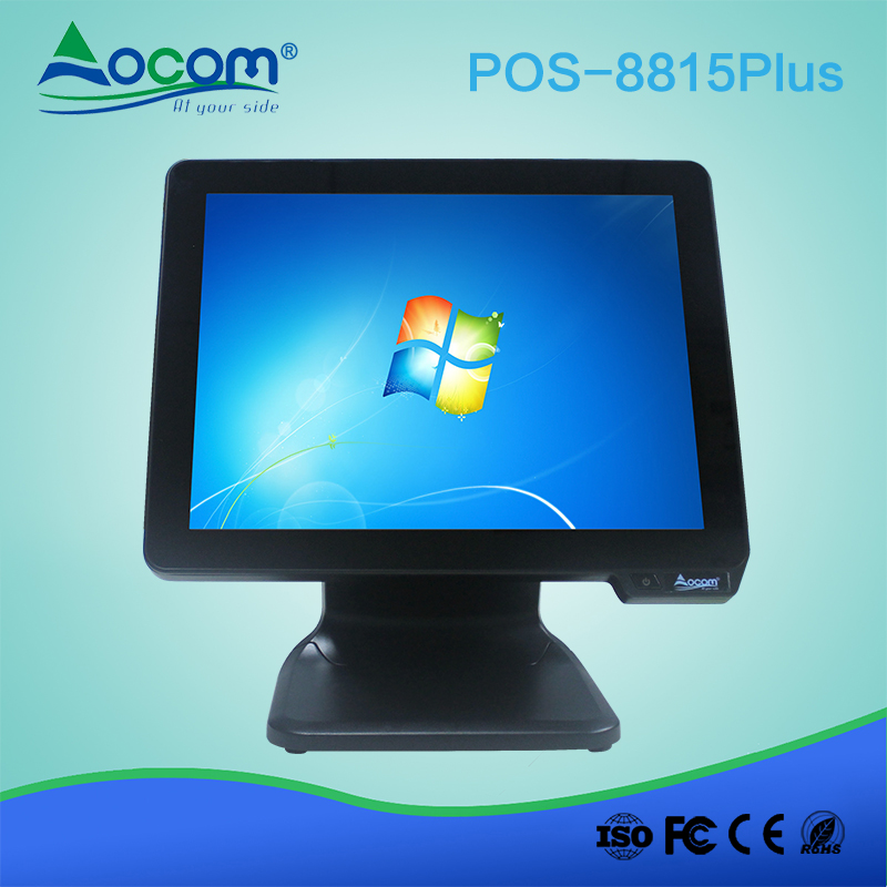POS -8815Plus Обновленная конфигурация Двойной сенсорный экран Все в одном терминале POS