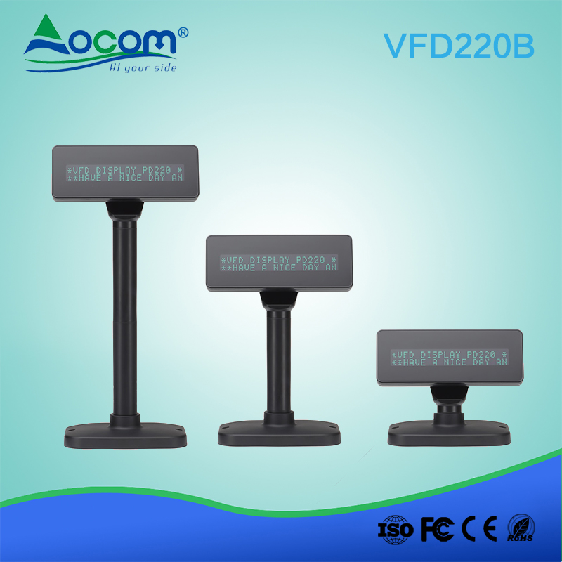 POS Alphanumeric 20x2 VFD Display