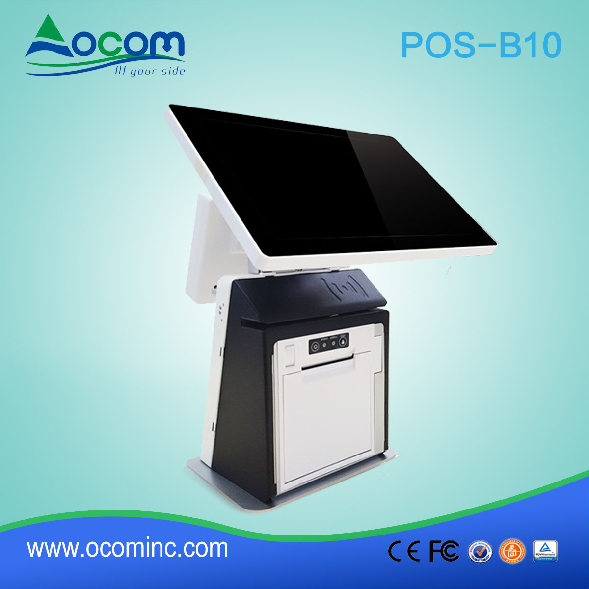 Pos-B10---2017 más reciente de alta calidad táctil terminal POS con impresora térmica en China