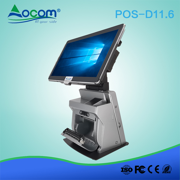 POS-D11.6 All in One pos terminal touch screen Android tablet POS with thermal printer