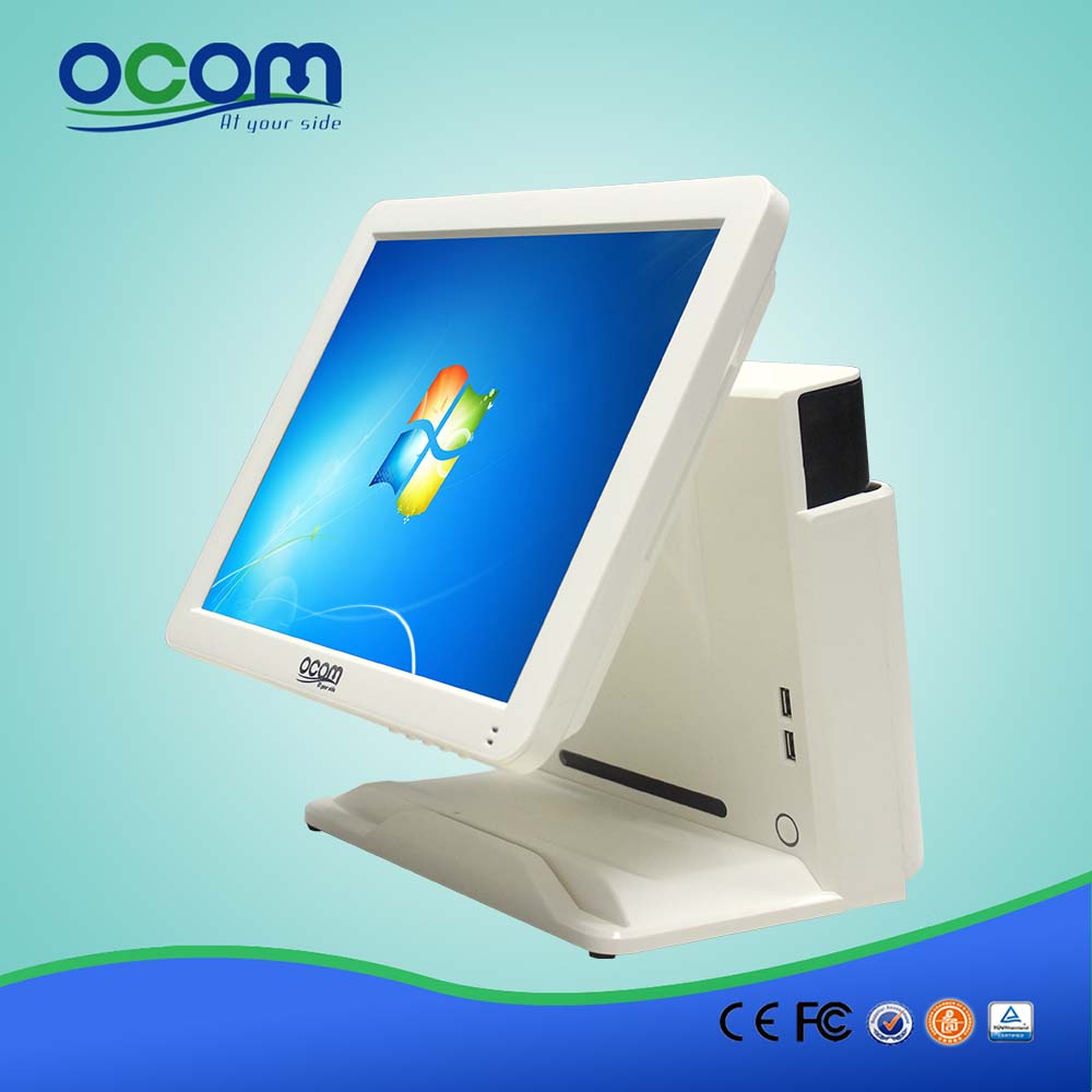 POS8618---China factory made 15" all in one pos machine for supermarket