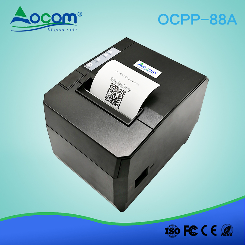 O andróide plástico WIFI QR codifica a impressora térmica POS 80mm