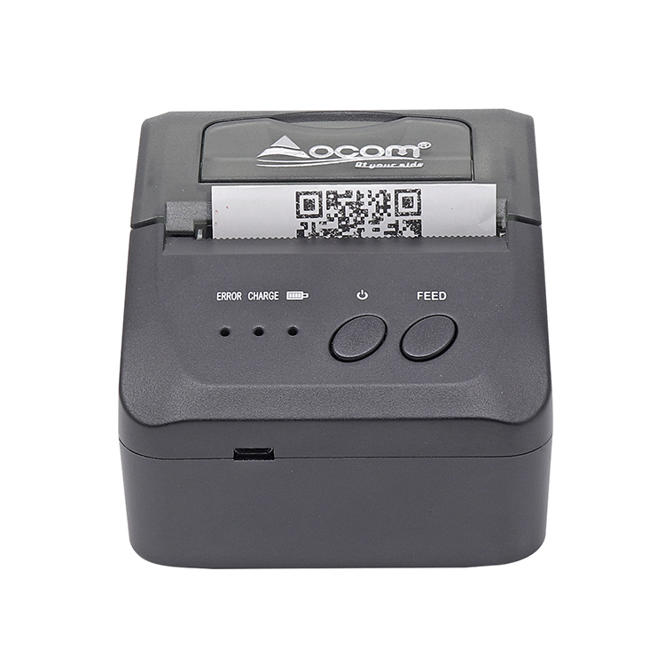 Portable Wireless 58mm Bill POS Receipt Printer Compatible with iOS Windows