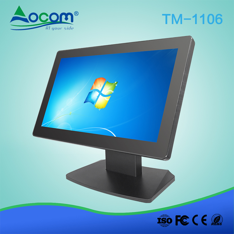 TM-1106 شاشة لمس بحجم 11 بوصة مع شاشة سعوية اختيارية