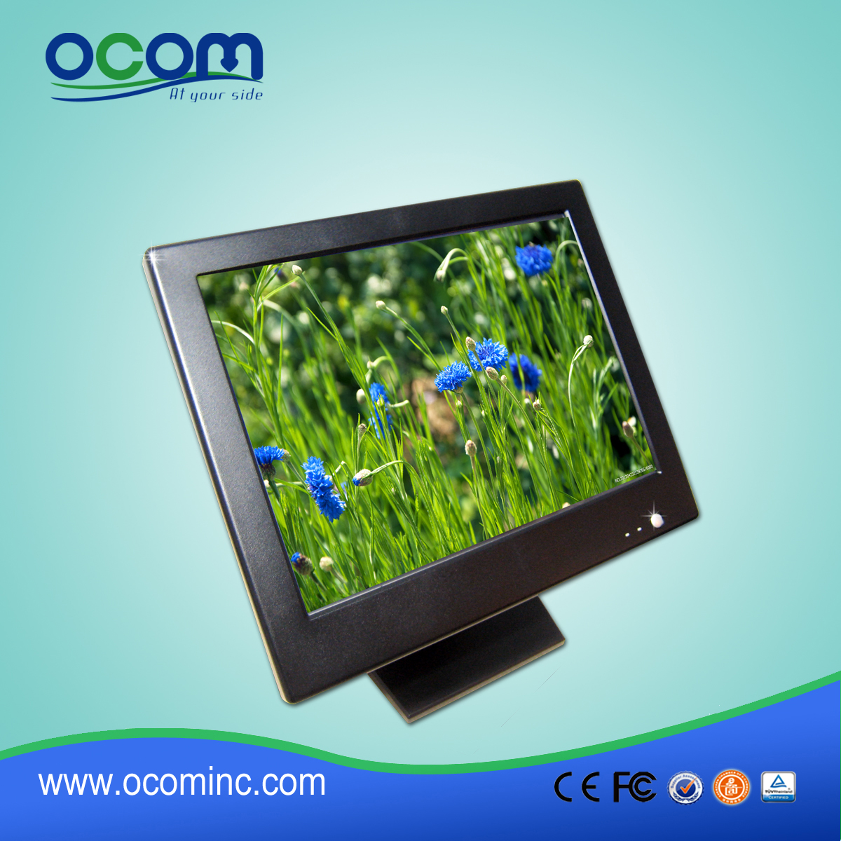 TM1502 Alta luminosità del Monitor LCD a buon mercato per le vendite