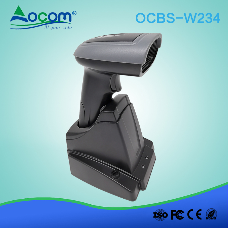 Wireless 2D Barcode Scanner With Charge Base OCBS-W234