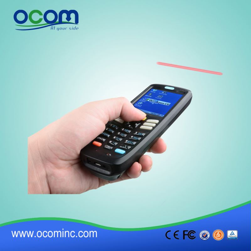 Draadloze mobiele GPRS RFID pda barcode scanner wifi (OCBS-D6000)