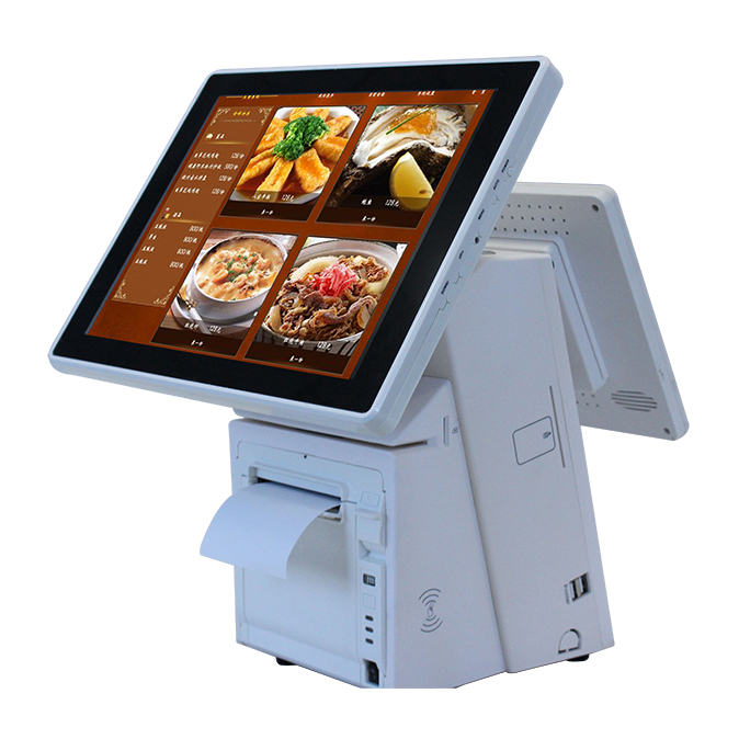 all-in-one Androd Windows cash register machine with printer
