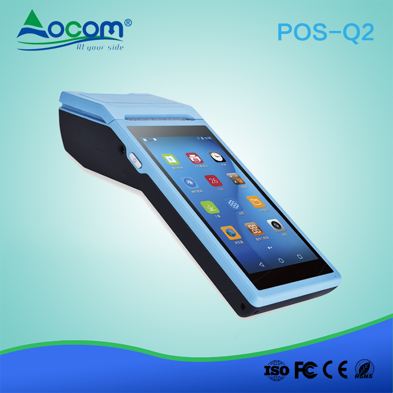 cheap mobile android pos terminal with printer