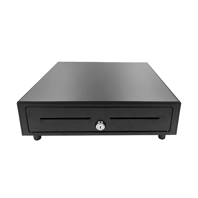 electronic cash drawer with 4 note slots 8 coin slots