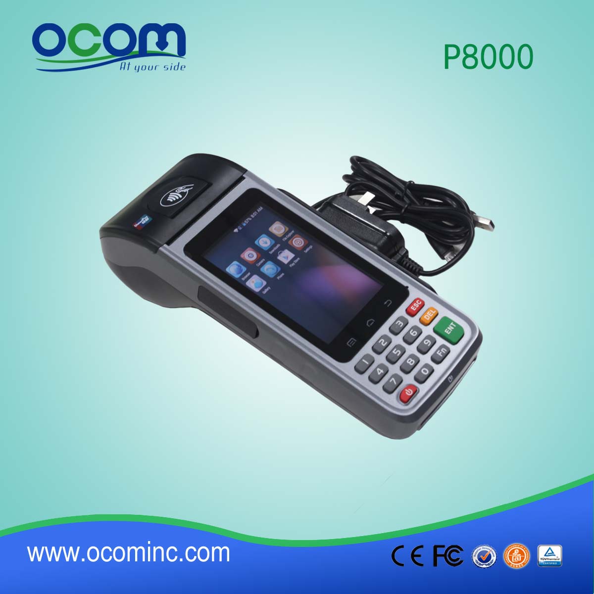 ηλεκτρονικών φορολογικών ταμειακών μηχανών για P8000 σύστημα POS