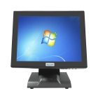 China flexibele 15 inch multi-point capacitieve POS touchscreen monitor fabrikant