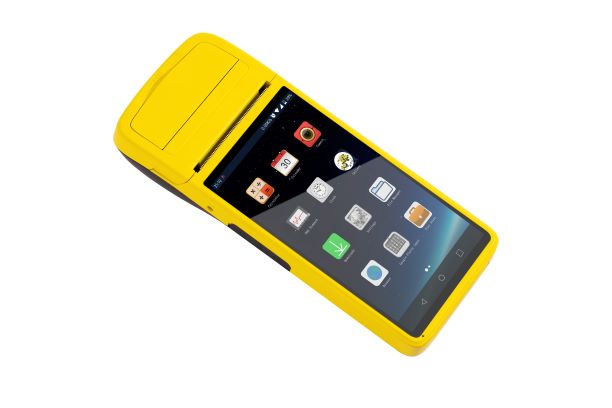 τερματικό κινητού τηλεφώνου Android με τερματικό pos με εκτυπωτή / κάρτα SIM / συσκευή ανάγνωσης nfc