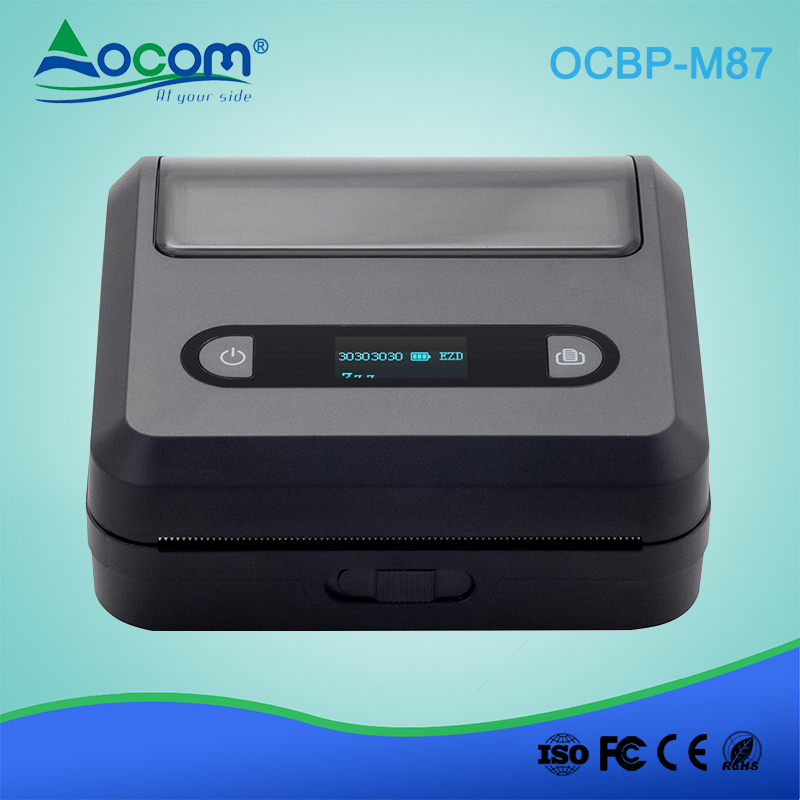 wireless Digital mobile shipping label printer machine thermal