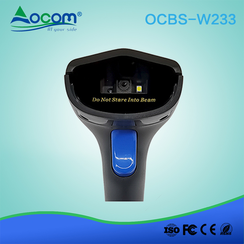 escáner de código qr bluetooth portátil de larga distancia inalámbrico