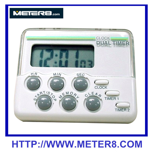 2720 ​​Digital-Dual-Timer-Uhr mit Uhr-Funktion