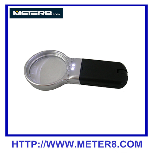 7006 Lente pieghevole Portable LED Magnifier, Illuminato Magnifier Gioielli