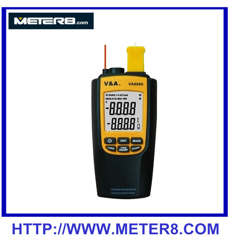 8090 Non-contact Infrared & K-Type Digital Thermometer