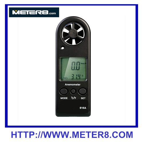 816A Mini Digital Anemometer
