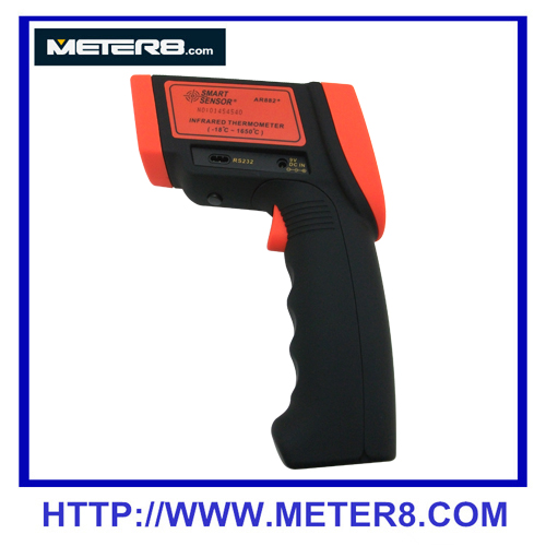 AR882+ High precision non contact infrared thermometer with temperature range 200~1650C