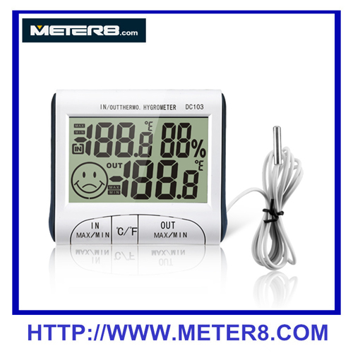 DC103 Medidor de temperatura y humedad