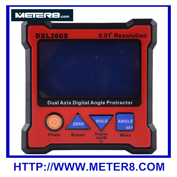 DXL360S ミニ高精度デジタルレベルメーター、水位計、精神レベル