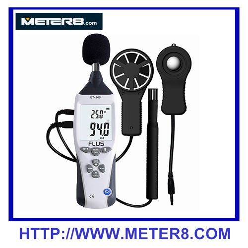 ET-965 5 en 1 multifonctions Environnement Mètre