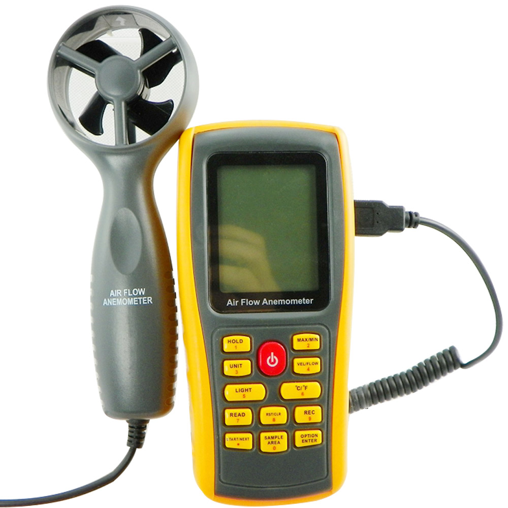GM8902 Digital Anemometer ,Anemometer ,Air Velocity & Air Temperature