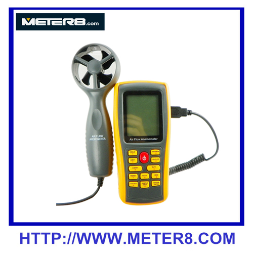 GM8902 anemómetro digital, Equipo vientos, velocidad del aire y temperatura del aire y la cantidad de aire