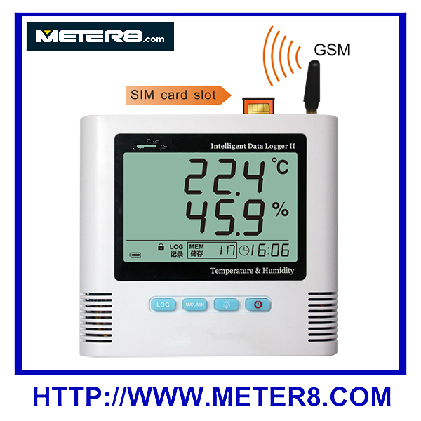 Enregistreur de données d'humidité de la température d'alarme de GSM S500-ex-GSM