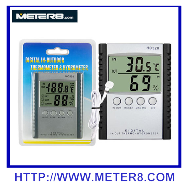HC520 Υγρασία και θερμοκρασία μετρητή