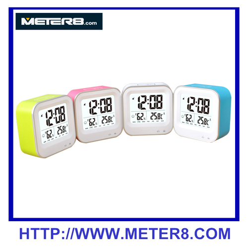 JP9909 Thermomètre hygromètre électronique Rechargeable de la température et humidité compteur