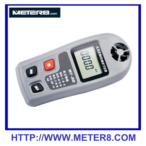 MT-20 anemometro digitale di velocità del vento Meter